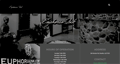 Desktop Screenshot of euphoriaink.com